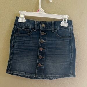 SO Blue and Gold Mini Pencil Skirt Casual